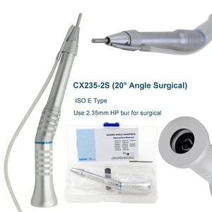 COXO Dental Surgical Handpiece 20 Degree Angle 1:1 Low Speed Attachment CX235-2S - Picture 1 of 19