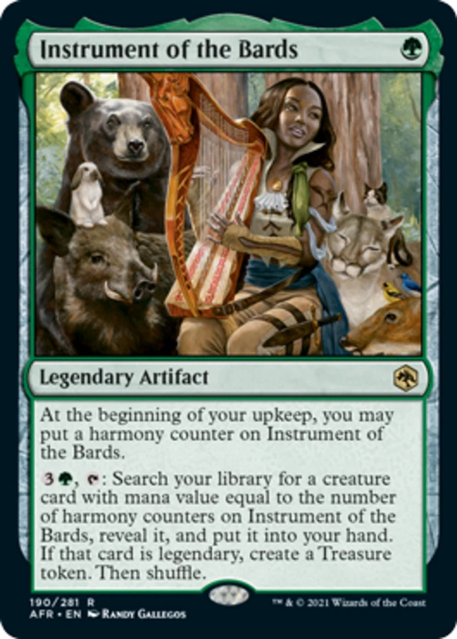 x1 Instrument of the Bards - Forgotten Realms - NM - MTG - Image 1 of 1