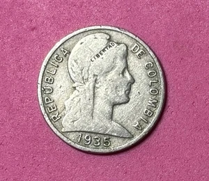 ๐จ๐ด Colombia 1935 5 Centavos KM-199 - Picture 1 of 3