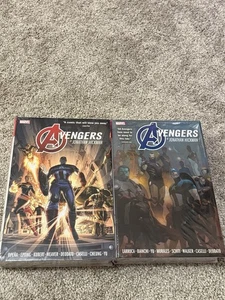 Avengers By Jonathan Hickman Vol 1 & 2 Set Marvel Comics Brand New Sealed OOP - Picture 1 of 13
