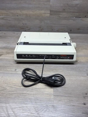 Oki Microline 184 Turbo 9-Pin Dot Matrix Printer Model GE5256K Untested - Image 1 of 4