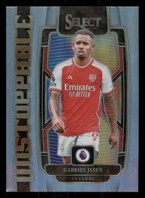 2023-24 Select English Premier League Unstoppable #21 Gabriel Jesus - Image 1 of 2