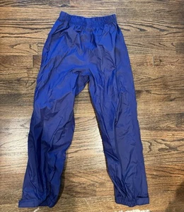 L.L. Bean rain pants navy blue sz 10 - Picture 1 of 4