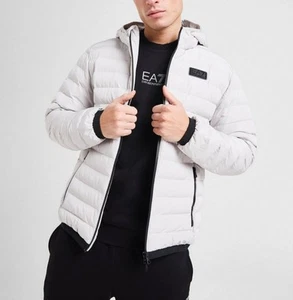 EA7 Emporio Armani Badge BaffleJacket Size M - Picture 1 of 6