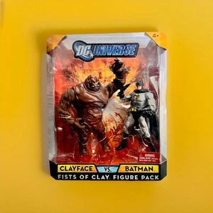 DC Universe Clayface Vs. Batman Fists Of Clay Figuren Pack NEU & VERSIEGELT  - Bild 1 von 1