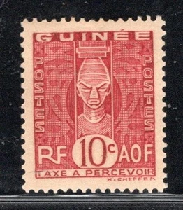 FRANCE EUROPE FRENCH GUINEE COLONIES STAMPS MINT HINGED LOT 200CF - Picture 1 of 1