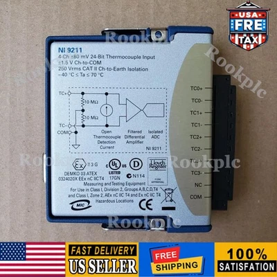 NEW National Instruments NI9211 NI-9211 FAST SHIPPING - Image 1 of 4