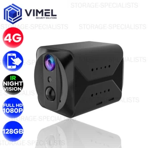 Mini 4G Security Camera 128GB PIR Sensor Mobile Phone LIVE VIEW SIM Card - Picture 1 of 5