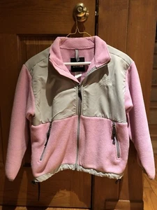 Pink Northface Fleece Girls Medium Youth  - Picture 1 of 5