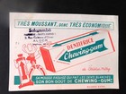 Buvard - Dentifrice Chewing-gum. Cachet Parfumerie Salammbô à Alger