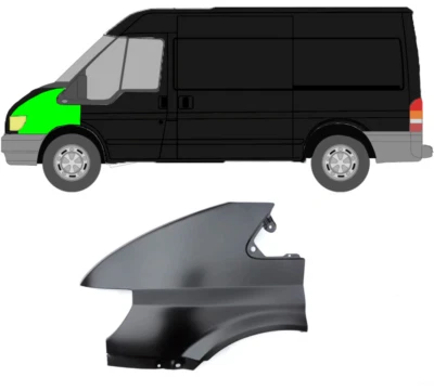 Guardabarros Para Ford Transit 2000 - 2006 Delante Izquierda - Imagen 1 de 3