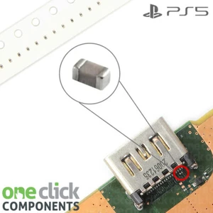 Pack of 10 HDMI Port Capacitor Ceramic Cap 0201 100nF for Sony PlayStation 5 PS5 - Picture 1 of 2