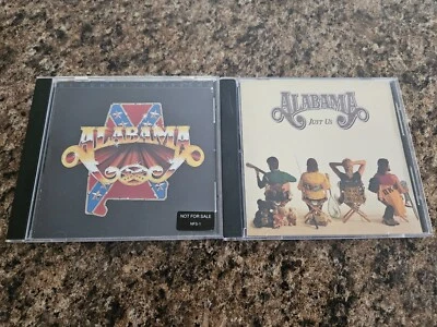 2 CDS promocionales de radio ALABAMA ¡Nuevos! My Home's In Alabama 1980 ¡Como nuevo! Just US NFS1 1987 Foto 1 de 4