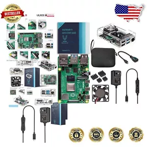 Beginner-Friendly Raspberry Pi 4 Starter Kit with Fan & 7 Premium Accessories - Picture 1 of 11