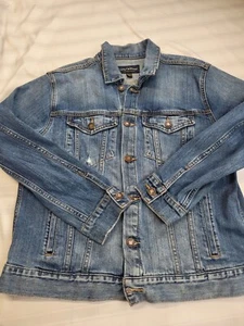 Lucky Brand Jacket Youth XL/TG Blue Demin Western Casual - Picture 1 of 12