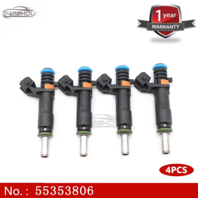 4X Inyectores de combustible para Chevrolet Trax Cruze Opel Astra Insignia Vauxhall 55353806 Foto 1 de 4