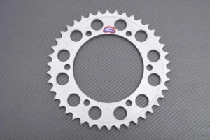 RENTHAL Rear Sprocket Light 43 Teeth 525 YAMAHA FZ 750 1985-1991 219-525-43T-SI - Picture 1 of 3