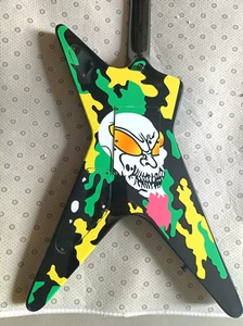 Guitarra Eléctrica Beauty Multicolor Trendkill Dimebag CF Pastilla Washburn HH - Imagen 1 de 14
