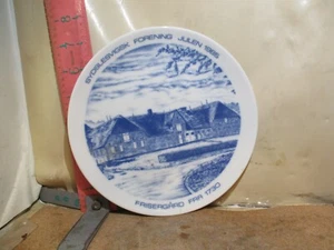 SCHUMANN BAVARIA ECHT COBALT INGLASUR JULEN 1985 PLATE - MADE IN GERMANY - Picture 1 of 2