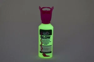 Tulipán 1,25 oz Tela Luminosa Amarilla Brilla en la Oscuridad Pintura Artesanía Proyectos - Imagen 1 de 3