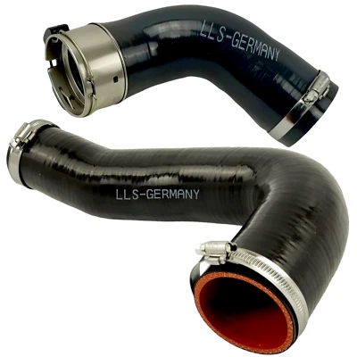 2x TURBO SCHLAUCH FÜR JEEP GRAND CHEROKEE IV 3.0CRD 52014481AA LADELUFTSCHLAUCH - Bild 1 von 4