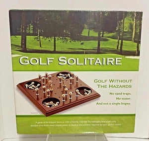 GOLF SOLITAIRE Sport Tischspiel Mancave 1-2 Spieler Golf Brettspiel - Bild 1 von 7