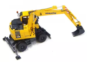 1:50 PW148-10 Multifunction Wheeled Excavator Construction Machine Diecast Model - Picture 1 of 10