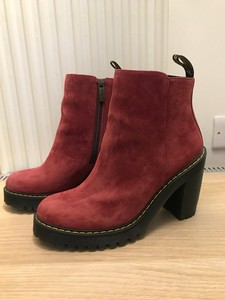wine red doc martens