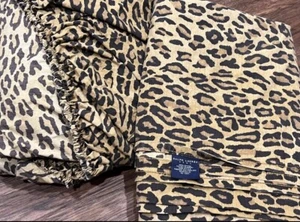 Ralph Lauren Schlafzimmer Laken Bettwäsche Set Mittelalter Aragon Leopard Queen Lot Vintage - Bild 1 von 7