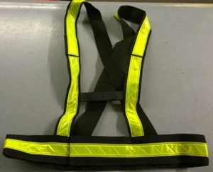 CAB High Visibility Heavy Duty Safety Belt Harness Yellow X-Large NEW Coal Miner - Picture 1 of 5