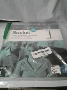 Socios 1, Cuaderno de ejercicios (Spanish Edition) - Textbook Binding - NEW - Picture 1 of 2