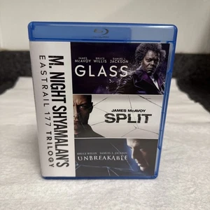 M. Night Shyamalan's Eastrail 177 Trilogy (3 Blu-ray Set, 2019) OOP Glass Split - Bild 1 von 5