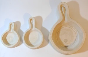 Juego de 3 moldes maestros molde deslizante de cerámica de vertido abierto molde de sartén de hierro fundido 454 481 486 - Imagen 1 de 7