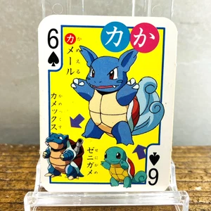 (MP) Squirtle Pokemon Mini Poker Playing Cards Syogakukan 1999 Japanese - Picture 1 of 5