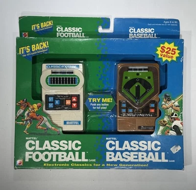 Combo de béisbol de fútbol americano Mattel 2000. ¡Muy raro!! Foto 1 de 4