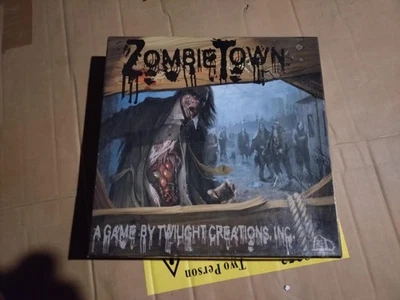 Zombie Town Boardgame By Twilight Creations 100% Complete - Image 1 of 4