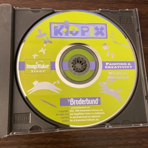 Kid Pix Studio - Windows CD-Rom - 1994 Broderbund Multimedia Paint & Animation - Photo 1/6