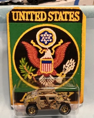 "Custom Made" Hot Wheels Hummer  U.S. Army Real Riders added!! Humvee - Image 1 of 4