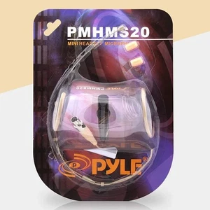 Pyle Pro Double Over Ear Microphone Headset - Professional Hands-Free... - Picture 1 of 6