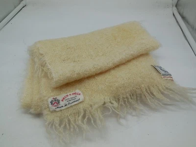 AV8 De Colección Bufanda Mohair Blackcock Hecha en Escocia por Peck & Peck 44" Foto 1 de 4