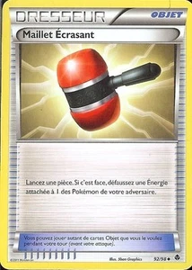 Carte Pokemon DRESSEUR MAILLET Pouvoirs Emergents Noir & Blanc 92/98 UNCO - Imagen 1 de 1