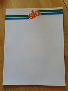 SKI Naturally Flavored Citrus Soda Pop Company Briefpapier Soda Werbung Pop - Bild 1 von 2