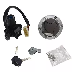 Ignition Switch Gas Cap For Kawasaki Ninja 250R EX250J 2008-2012 - Picture 1 of 5