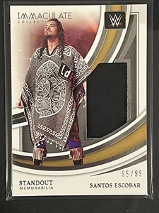 Santos Escobar 2022 Panini Immaculate WWE Standout Memorabilia Patch /99 #SM-SES - Picture 1 of 2