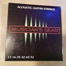 Musicians Gear 80/20 Bronze Acoustic Guitar Strings