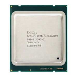 CPU Intel Xeon SR1AB E5-2660 v2 25 MB L3 cache 2,20 GHz 10C 8 GT/s 95 W - Foto 1 di 5