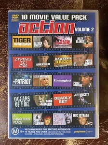 ACTION 10 Movie Value Pack Vol. 2 (DVD, 4 Disc Set) - Picture 1 of 1
