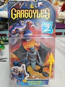 GÁRGOLAS SERIE 2 PIEDRAS CAMUFLAJE LEXINGTON 1995 NUEVO EN CAJA KENNER con estuche protector - Imagen 1 de 16