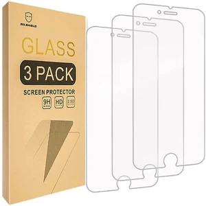 Mr.Shield [3-PACK] Designed For iPhone 6 Plus/iPhone 6S Plus [Tempered Glass]... - Picture 1 of 6