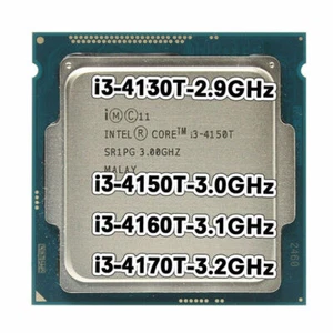 Intel Core i3-4130T i3-4150T i3-4160T i3-4170T CPU Dual Core LGA1150 Processor - Picture 1 of 5